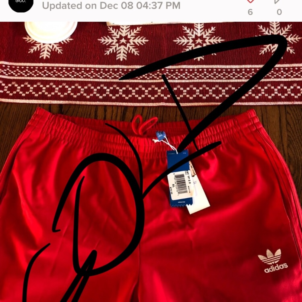 adidas Originals TP 2.0 Track Pants - Mens SIZE XL